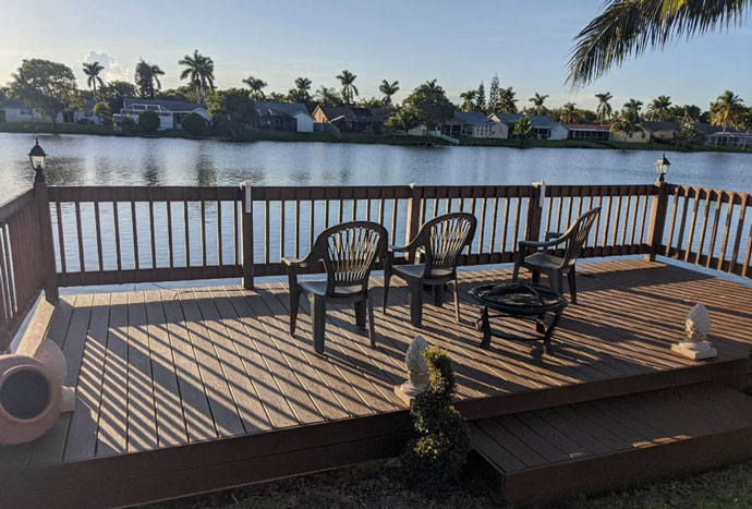 Dock builders sunrise