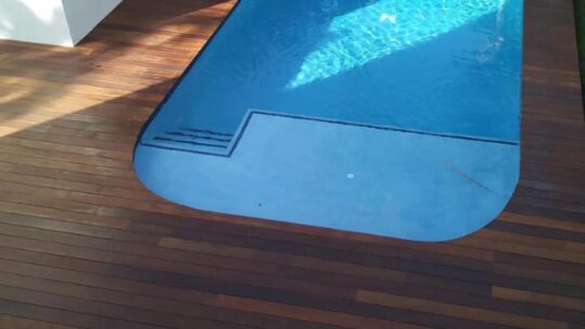 Custom Wooden Pool Decks