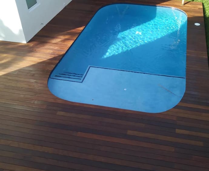 Custom Wooden Pool Decks