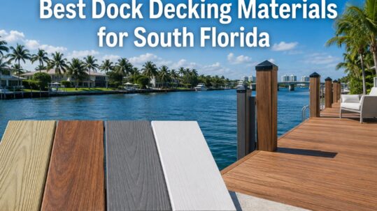Best Dock Decking Materials for South Florida
