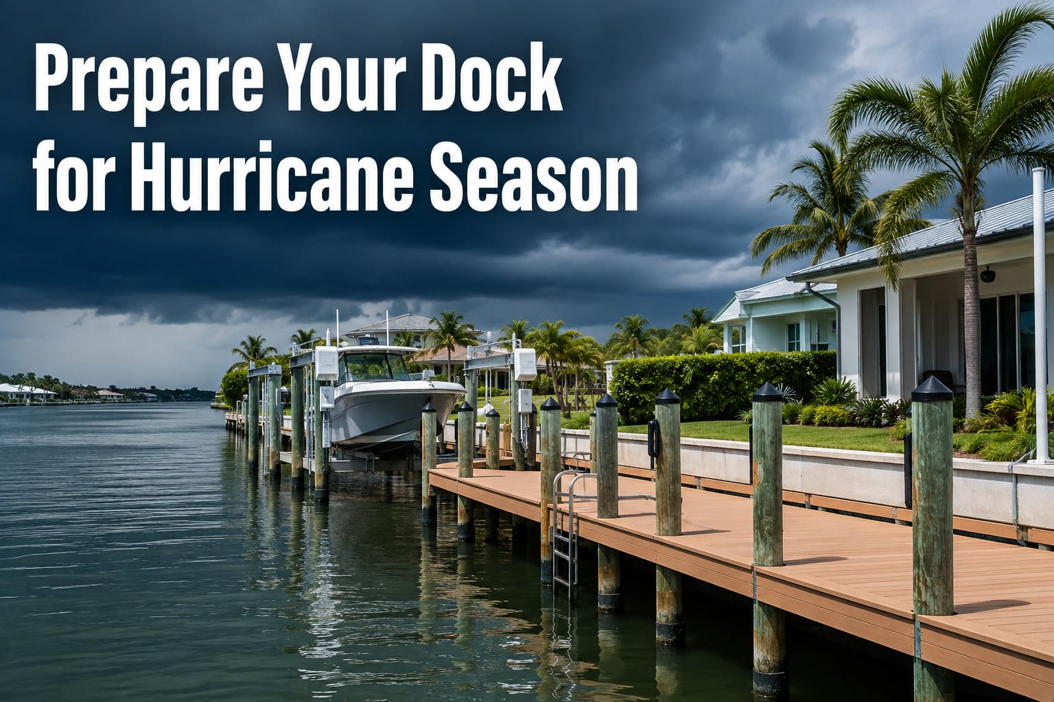 Prepare Your Dock for Hurricane Season